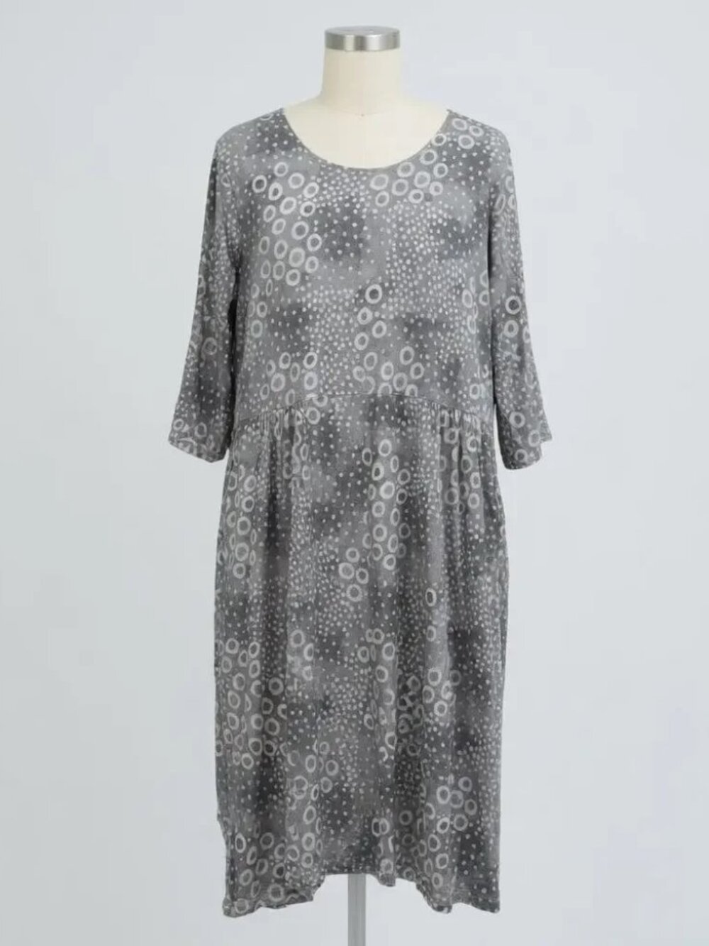 Gudrun Sjoden Dress, Gray Dots L